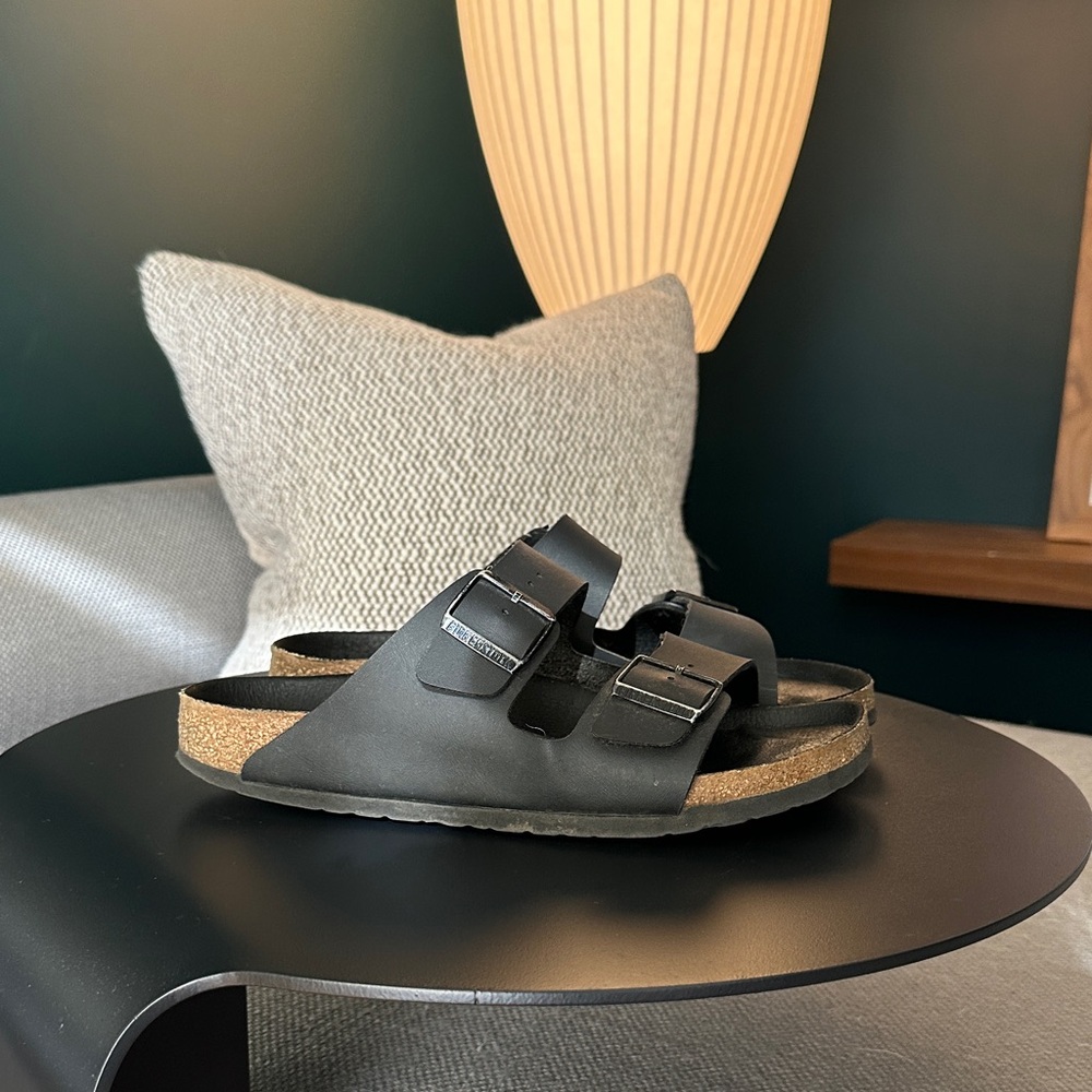 Birkenstock Black Double Strap Sandals